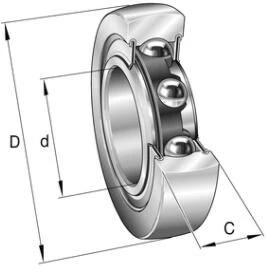 LR206-X-2RS Track Roller