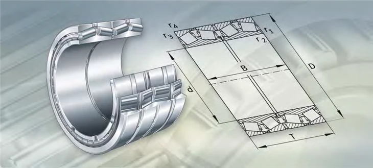F-802115.TR4 - FAG Four-Row Tapered Roller Bearing In Stock